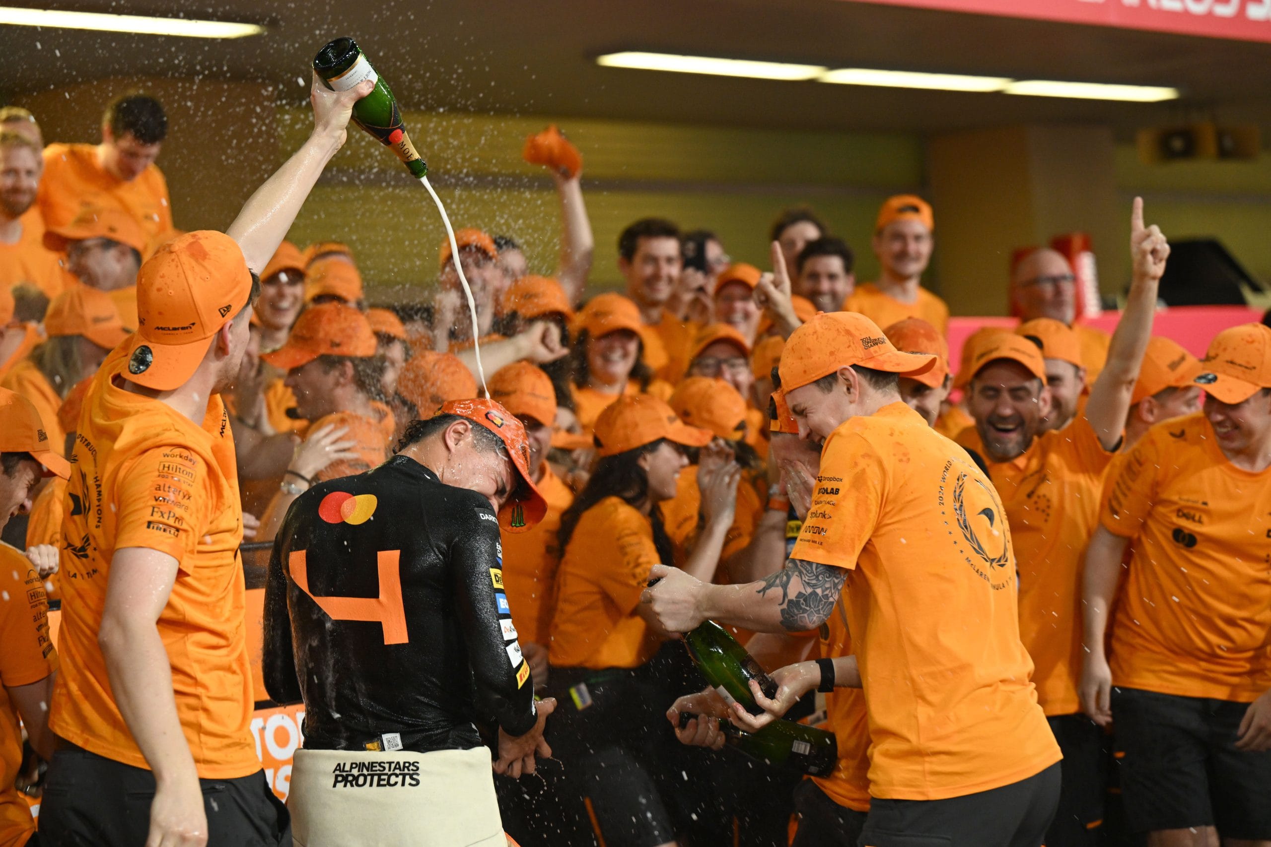 Max Verstappen celebrates victory in Abu Dhabi despite losing F1 championship