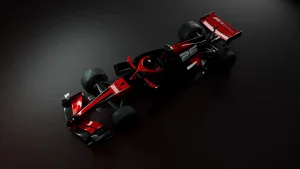 F1 2026 car rendering showing active aero and new design philosophy
